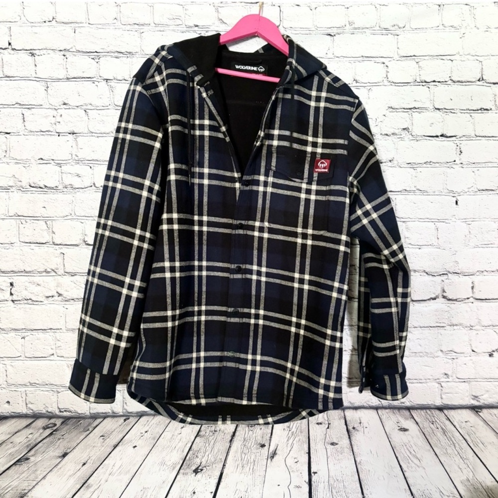 Wolverine. Plaid Shacket. Size S - image 1